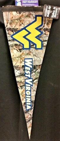 West Virginia Mountaineers Premium Felt Pennant Cover