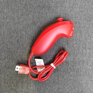 Original Nintendo Wii Nunchuk Controller Red RVL-004 Official Genuine Working - Bild 1 von 4