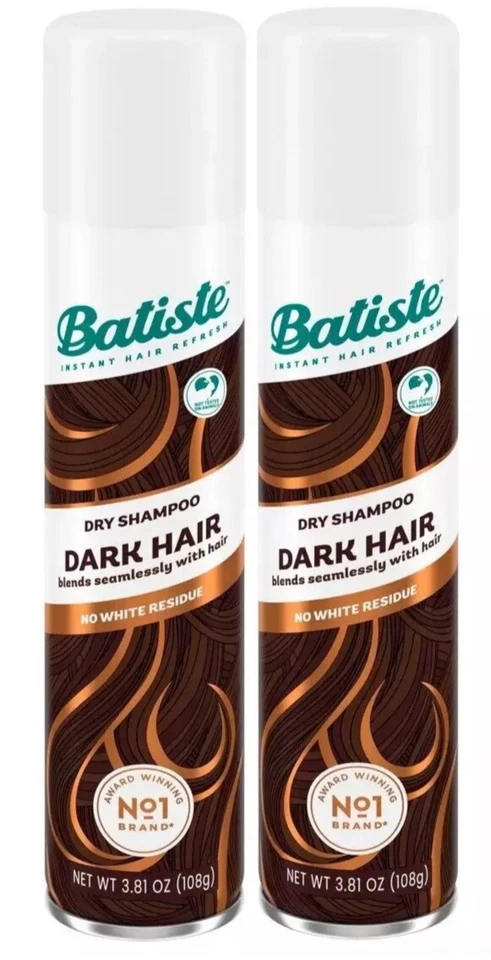 Batiste Dark Brown Dry Shampoo 3.81oz Lot of 2 - Image 1 of 1