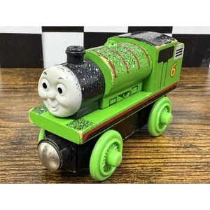 Thomas & seine Freunde Percy Holzeisenbahn Zug Kohle / Schneebedeckt Vintage - Bild 1 von 7