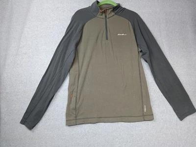 Camisa Eddie Bauer Active Wear, Para Hombre, Talla M, Verde Caqui, FreeDry Foto 1 de 4