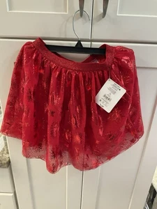 Girl’s Elastic Waist Sheer Tutu Crinoline Patriot Skirt Costume Skirt Sz XXL(18) - Picture 1 of 2