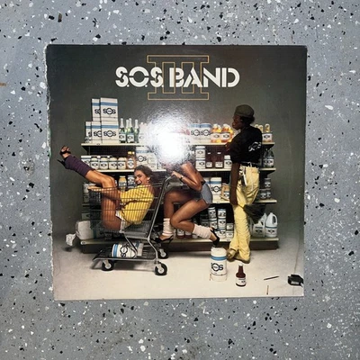 The S.O.S. Band S.O.S. III Vinyl LP Record 12” Promo Copy - Image 1 of 4