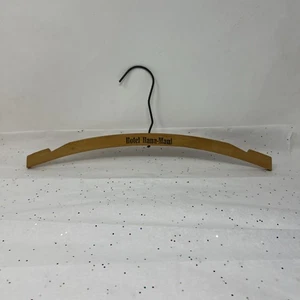 Vintage MCM Hotel Hana-Maui Hawaii USA Motel Wooden Clothes Clothing Hanger - Picture 1 of 11