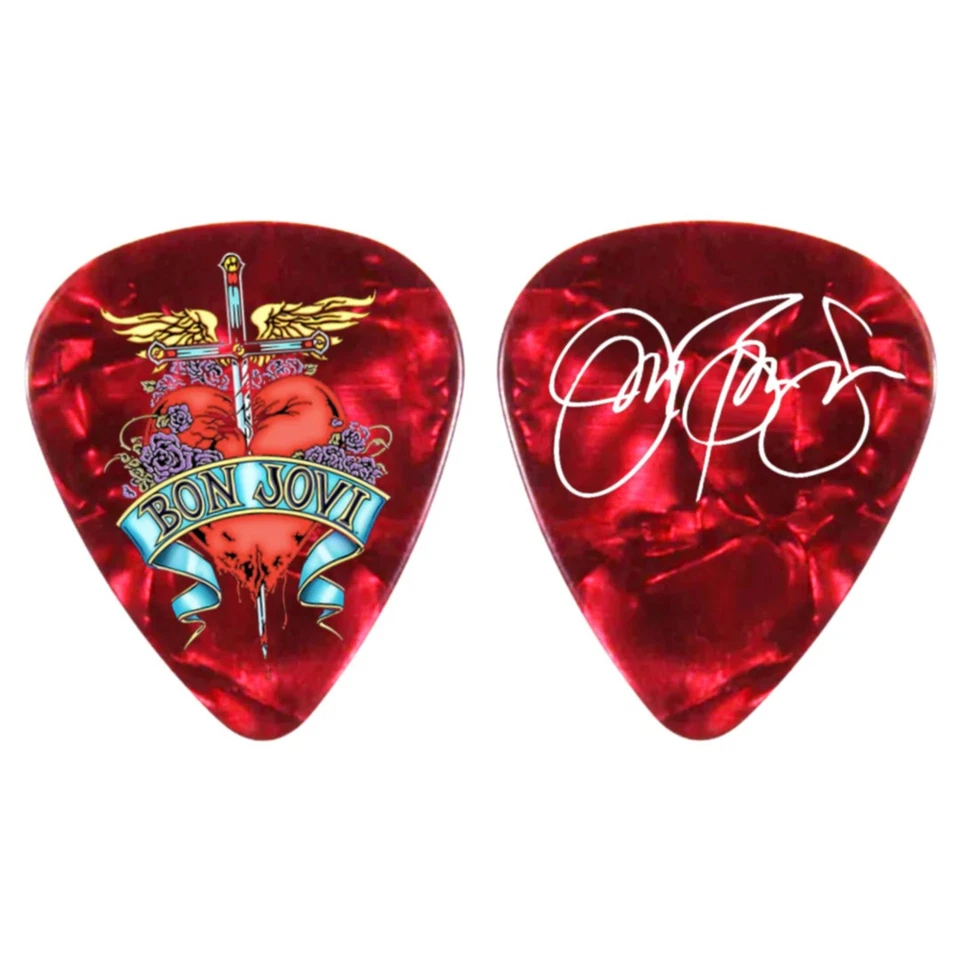 Jon Bon Jovi Signature Novelty Guitar Pick Foto 1 de 1