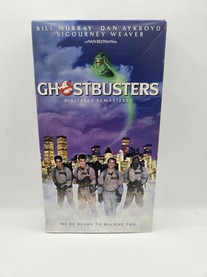 Ghostbusters (VHS 1999) 1984 Digitally Remastered 15th Anniversary Tape Movie Foto 1 de 4
