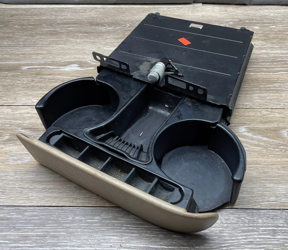 96-00 Plymouth Voyager Caravan Town & Country Portavasos Cenicero Moneda Beige OEM Foto 1 de 4