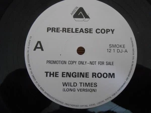 The Engine Room - "Wild Times / I Love Her (She's Poison)" 12" Single PROMO - Picture 1 of 2