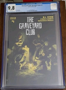 Graveyard Club: Revenge Spiel #1 [BOOM! 2024] CGC 9.8 White Pages R L Stein - Bild 1 von 2