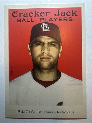 2004 Topps Cracker Jack #3 Albert Pujols St. Louis Cardinals NM+ - Image 1 of 2