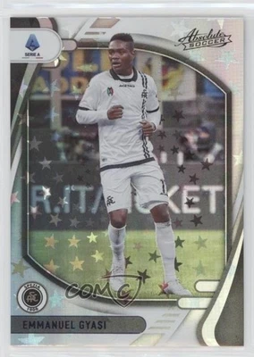 2021-22 Panini Chronicles Base Serie A Absolute Purple Astro Emmanuel Gyasi #55 - Image 1 of 2
