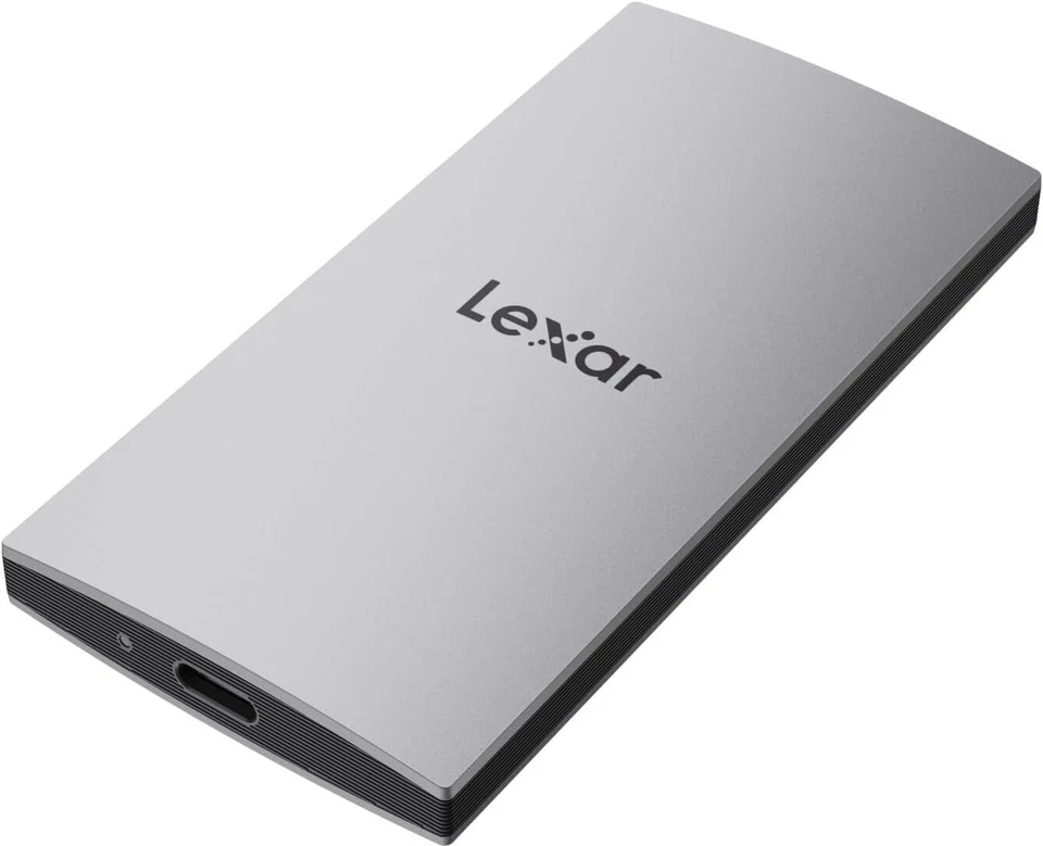 Lexar ES3 PORTABLE SSD 1TB externe SSD Festplatte LES3XXX001T-RNSNG USB-C silber - Bild 1 von 1