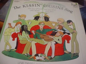 THE KISSIN' COUSINS sing, vg++ audiophile lp ON project 3, stereo, 1966 - Bild 1 von 2