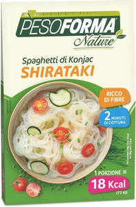 Pesoforma Nature Shirataki, Spaghetti Di Konjac , Solo 12 Calorie X 100Gr, 1 Por - Imagen 1 de 3