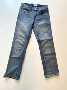 VGUC Boys 8 Hudson Soft Denim Jeans Nordstrom Light Blue Adjustable Waist S M - Picture 1 of 13