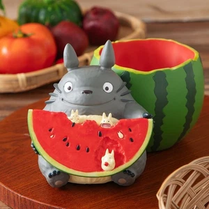Mein Nachbar Totoro Pflanzgefäß Abdeckung Figuren Suika Field Studio Ghibli OfficialC471 - Bild 1 von 10