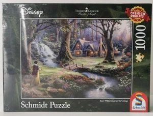 Rompecabezas Schmidt Disney Blancanieves descubre la cabaña - 1000 piezas - Imagen 1 de 4
