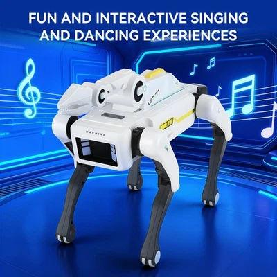 NOBRAND Intelligent AI RC Robot Dog Voice Control APP Remote Programmable Singing Zzxzgl
