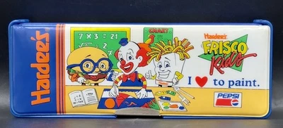 Hardee’s Frisco Kids I Love To Paint Learn Federmäppchen Pepsi Englisch Arabisch - Bild 1 von 4