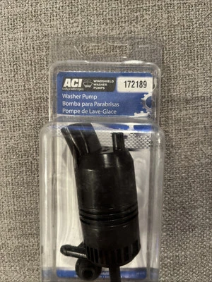 ACI 172189 Windshield Washer Pump Chevy GMC Pontiac Cadillac - Image 1 of 2