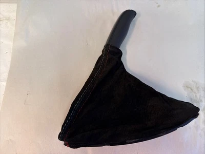 01-06 BMW E46 M3 PARKING BRAKE HANDLE BOOT BLACK - Image 1 of 4