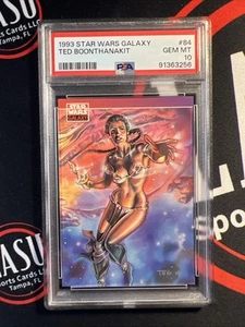 1993 Topps Star Wars Galaxy Series 1 #84 Ted Boonthanakit - PSA 10 - - Picture 1 of 3