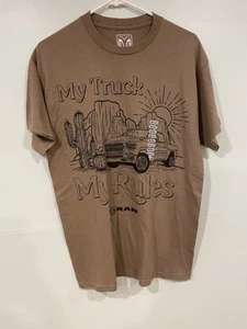 Camiseta Dodge Ram Truck talla mediana My Truck My Rules 100 % algodón nueva sin etiquetas - Imagen 1 de 4