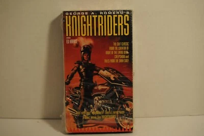 Knight Riders, George A. Romero, Ed Harris, Cult Classic Fantasy movie, VHS tape - Image 1 of 3