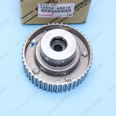 Polea de distribución del árbol de levas de admisión original OEM Toyota Lexus motor 2JZGE 13050-46010 Foto 1 de 4