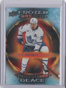 2024-25 Upper Deck Tim Hortons Frozen Hotshots #FH17 Auston Matthews - Imagen 1 de 2