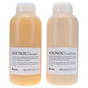 Davines NOUNOU Nourishing Shampoo 33.8oz & NOUNOU Nourishing Conditioner 33.8oz - Picture 1 of 2