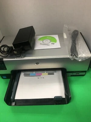HP Deskjet 6940 Printer-Clean/Tested-Adapter-USB-NO Tray cover/CD Dr Grade A  - Image 1 of 4