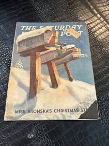 27 de diciembre 1941 revista Saturday Night Post NAVIDAD - SEGUNDA GUERRA MUNDIAL era - Imagen 1 de 1