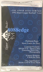 1995 UPPER DECK SP MLB BASEBALL SEALED PACK: DIE-CUTS/SPECIAL F/X HOLOVIEWS - Picture 1 of 3