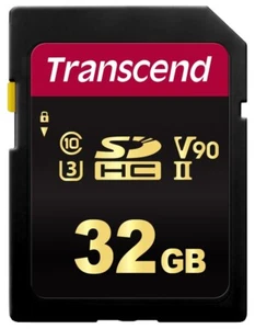Transcend 32GB 700S SDHC UHS-II U3 V90 SD Memory Card CL10 - TS32GSDC700S - Picture 1 of 2