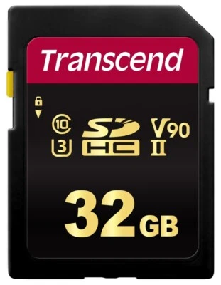 Transcend 32GB 700S SDHC UHS-II U3 V90 SD Memory Card CL10 - TS32GSDC700S - Image 1 of 2