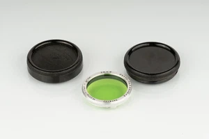 Rolleiflex Rolleifilter Green 28.5mm snap o filter with plastic 2638/9 case - Picture 1 of 2