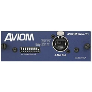 AVIOM 16/0-Y1 Card Digital Input Module Connect Personal Audio Mixers Over CAT5e - Picture 1 of 5