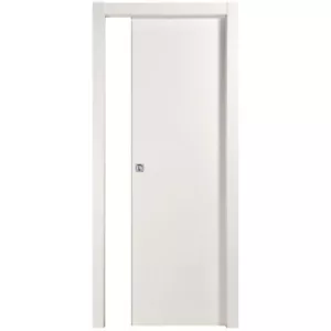 678159 Q.TA' 1 PORTA MICROTEC SCORREV BIANCO 70X210 - Foto 1 di 1