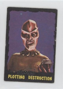 1964 Topps A&BC Bubbles Outer Limits Printed in England Plotting Destruction 0a6
