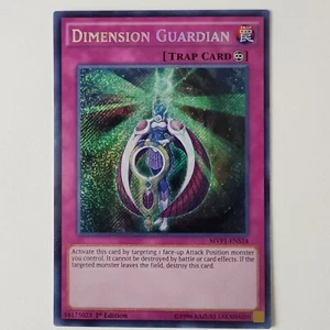 Dimension Guardian - MVP1-ENS24 - Secret Rare - NM/VLP - 1st ed - Yugioh - Picture 1 of 2