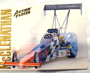 * 1994 ACTION PACKED Embossed NHRA Cory McClenathan Mac Attack Racing card # 16 - Picture 1 of 6