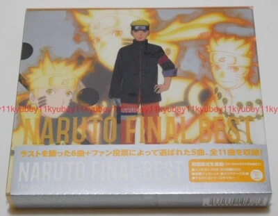 New NARUTO FINAL BEST First Limited Edition CD DVD Booklet Japan SVWC-70298 - Image 1 of 4