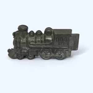 Antique Train Locomotive #477 Pewter Chocolate Candy Ice Cream Mold - Picture 1 of 9