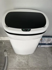 NEW 13 Gallon Smart Motion Sensor Trash Can – Auto Lid, Odor Control, Large Bin - Picture 1 of 19