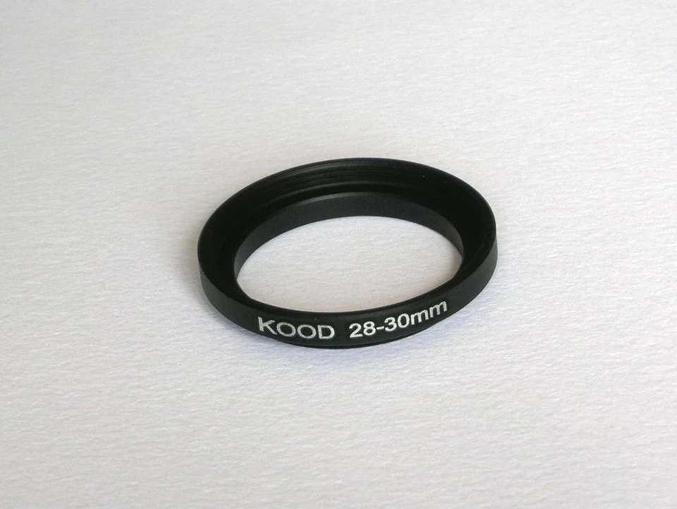 STEP UP ADAPTER 28MM-30MM STEPPING RING 28MM TO 30MM 28-30 FILTER - Image 1 of 1