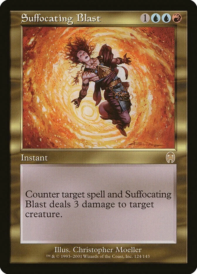 Suffocating Blast, Apocalypse, MTG, LP - Image 1 of 1