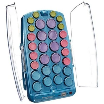 BABYLISS PRO NANO TITANIO CERÁMICA IÓNICO PELO SETTER JUEGO DE 30 RODILLOS CALIENTES Foto 1 de 4