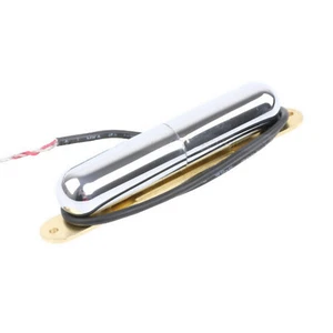 Electric Guitar Parts-Chrome vintage Lipstick Tube Pickup Wax potted Single Coil - Picture 1 of 10