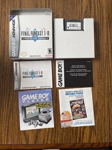 Final Fantasy I And II 1&2 Dawn of Souls Nintendo GBA CIB Complete in Box Nice! - Bild 1 von 10